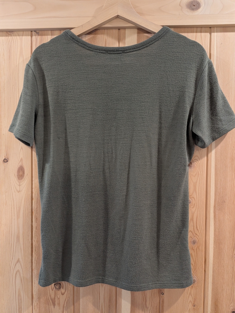 Wilfred Olive Crewneck Short Sleeve Tee - Picture 5 of 7